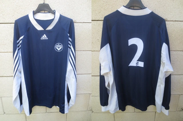 Maillot ASC Amiens Football Vintage – Lotto Manches Longues – Porté – Taille XS