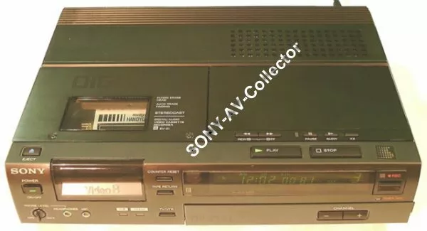 Sony ES EV-S1000E PAL Hi8 Video8 8mm Video 8 Player Recorder PCM VCR Deck