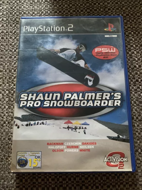 Shaun Palmer's Pro Snowboarder PS2 Sony PlayStation 2 PAL complete in box