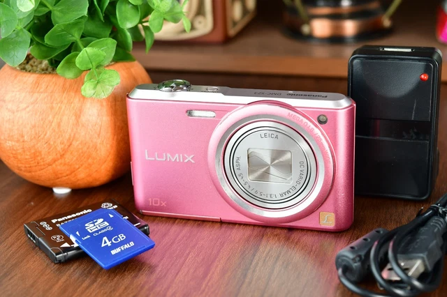 PANASONIC LUMIX DMC-FS3 Pink With Battery Compact Digital Camera
