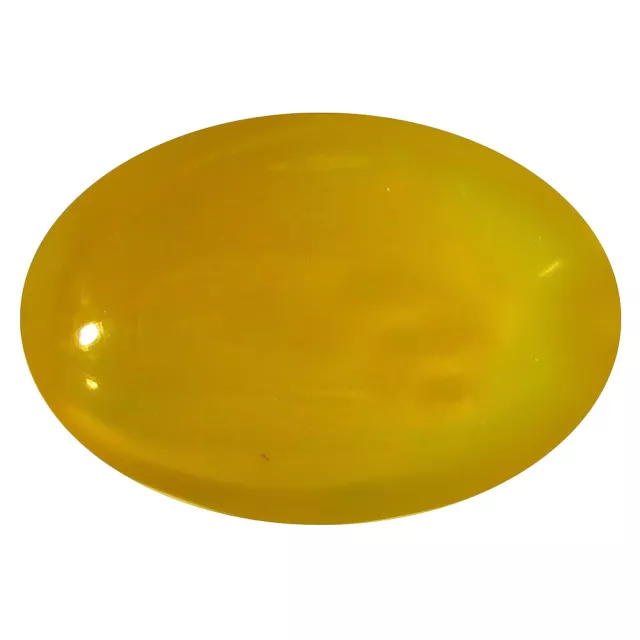 2.19 ct Grand looking Oval Cabochon Shape (13 x 9 mm) Yellow Opal Gemstone