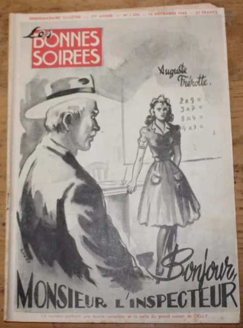 LES BONNES SOIRÉES / Lecture Hebdo illustré ✤ 1398 de 1948