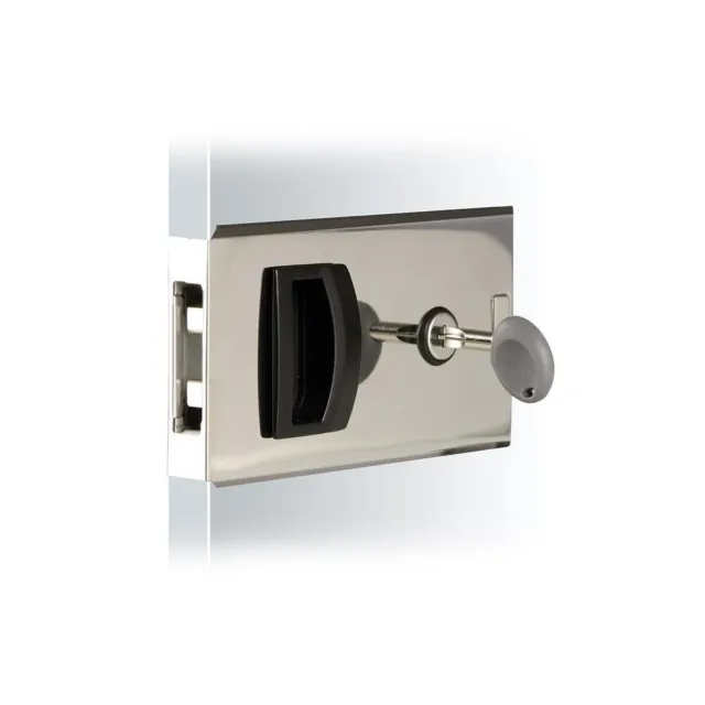 Southco MF-01-110-60 Flush Entry Door Latch, Key Locking, Standard Design, Fi...