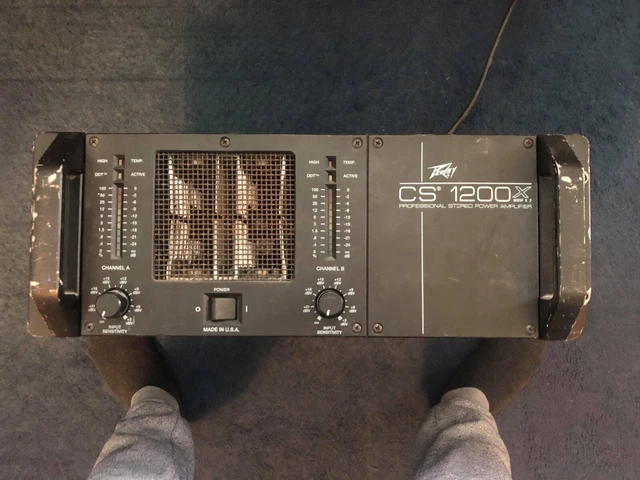 PEAVEY】CS-1200 ステレオパワーアンプ 【公式通販】
