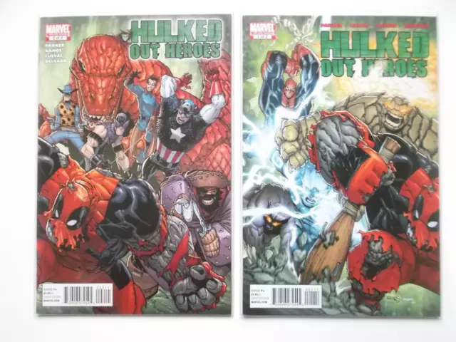World War Hulks: Hulked-Out Heroes  Heft 1 + 2 komplett US Marvel 2010 Zustand 1