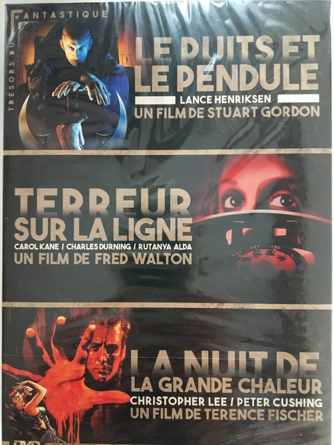 COFFRET 3 DVD TRESORS DU FANTASTIQUE/HORREUR ESC - Terreur sur la ligne ... Neuf