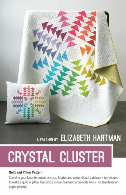 Crystal Cluster - Quilt Pattern by Elizabeth Hartman