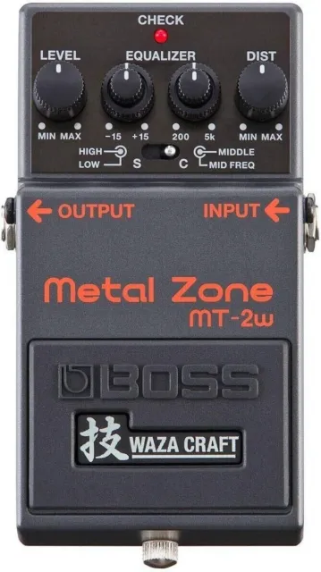 [New] Boss Metal Zone MT-2W Made in Japan Guitar Effects Pedal