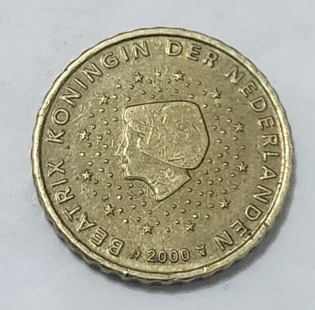 European Union (Netherlands) 🇪🇺/🇳🇱 Ten (10) Euro Cent Coin 2000