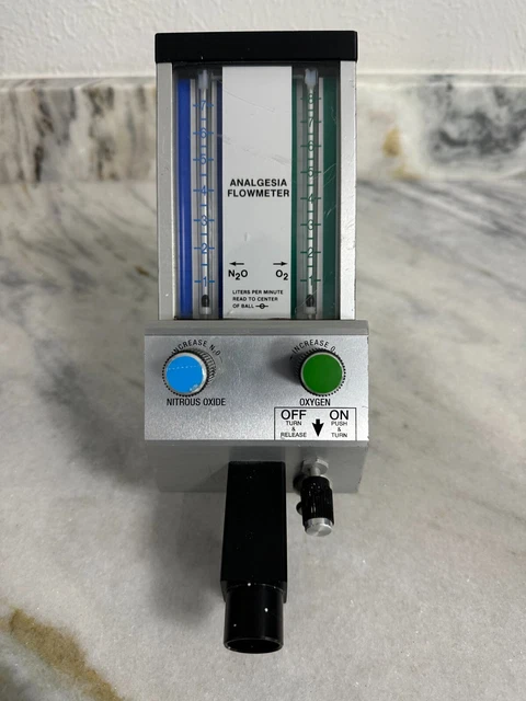 Belmed Analgesia 5000-C Dental Nitrous & Oxygen Flowmeter