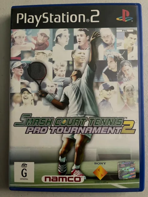 Smash Court Tennis Pro Tournament 2 ps2 playstation 2 game
