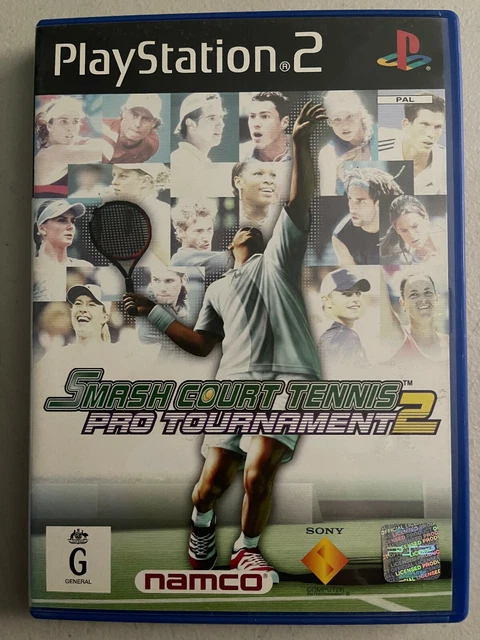 Smash Court Tennis Pro Tournament 2 ps2 playstation 2 game
