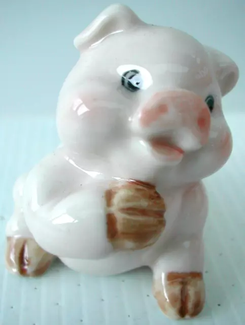 KLIMA L076 Miniature statuette en porcelaine - COCHON N° 1 PIG