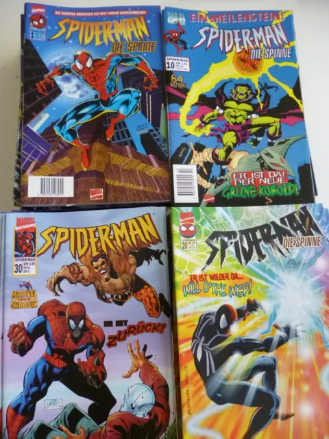 SPIDER-MAN Comic Marvel 1. Serie - Bereich Nr.1-30 deutsch