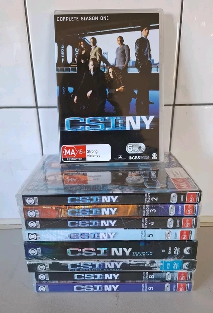 CSI NY NEW York Season 1-9 Complete Set DVD - Region 4 - Some