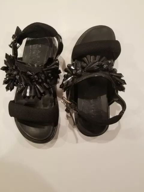 Marni Crystal Embellished Flat Sandals Size  36 ( US 6) 2