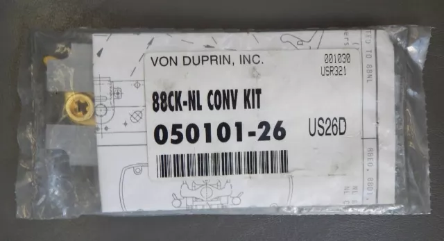 Kit de conversion von Duprin 88CK-NL 050101-26 US26D neuf 2