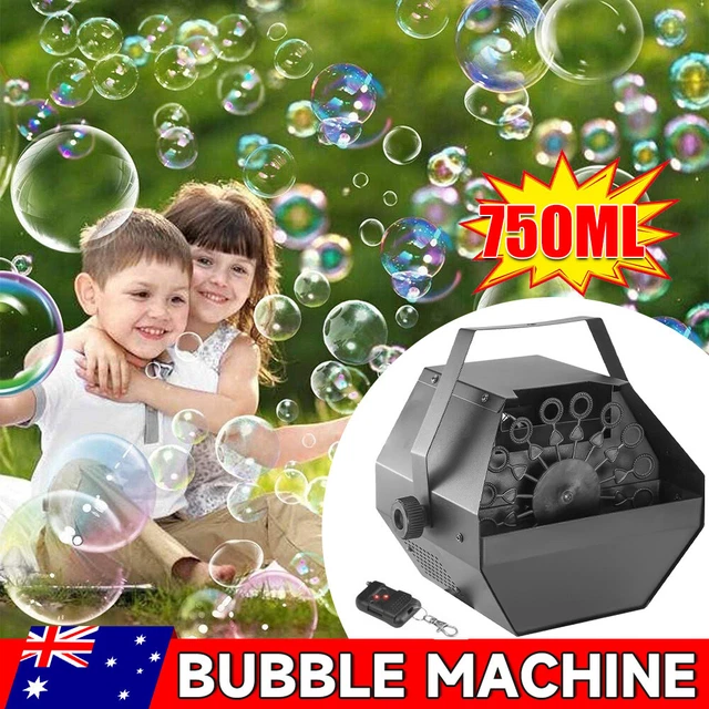 Mini Electric Automatic Bubble Machine Blow Maker Gift Toy Party Stage Wedding