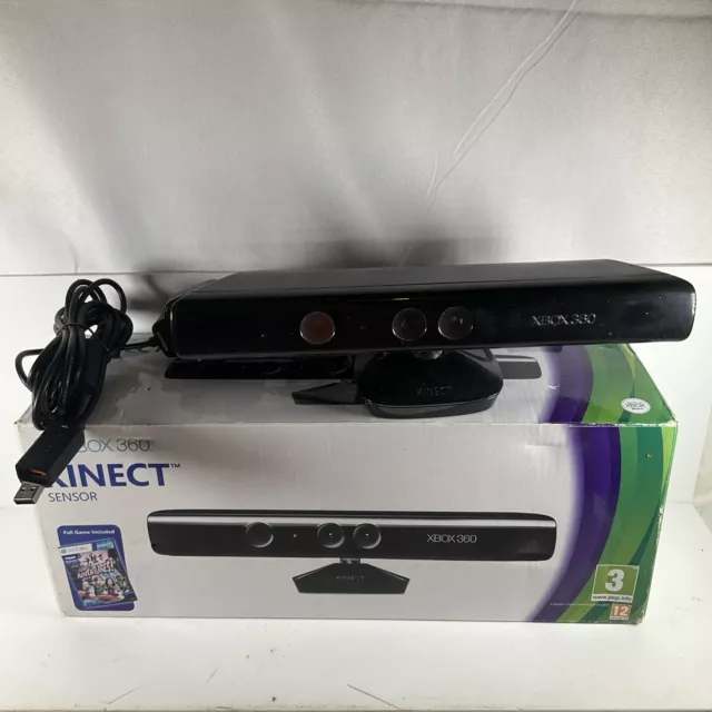 Microsoft Xbox 360 Kinect Sensore con Scatola - Include E Potenza Fornire Solo