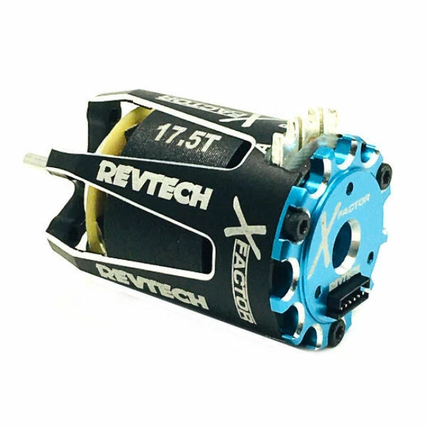 TRINITY REVTECH 17.5 X-Factor Spec Modified Sensored Brushless Motor ...