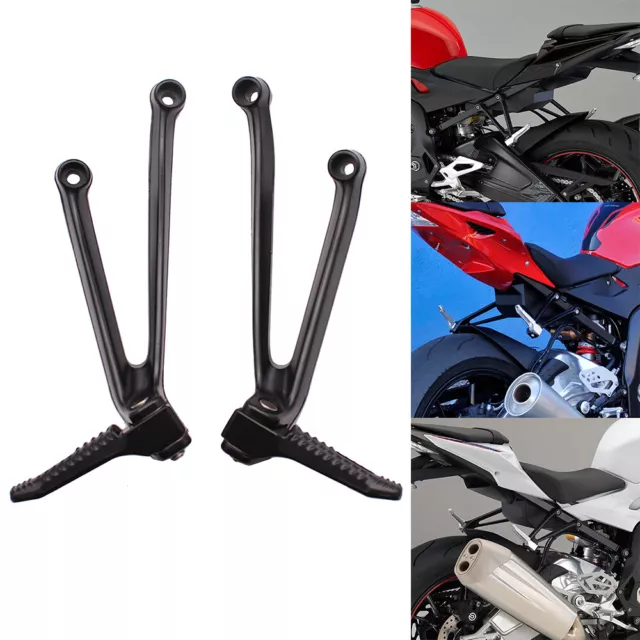 Motorcycle Rear Footrest Set Foot Pegs For BMW S1000R 13-16 S1000RR 08-18 HP4