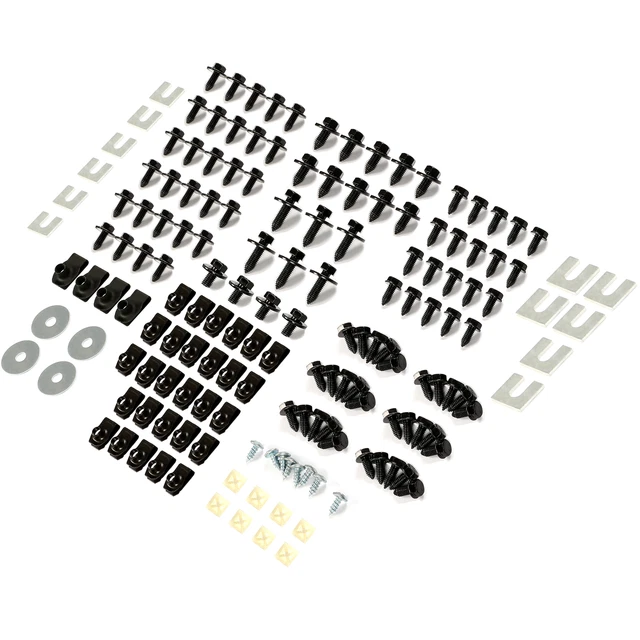 For Chevy Pontiac 59-82 Front End Fender Hardware 162Pc Sheet Metal Bolt Kit Set