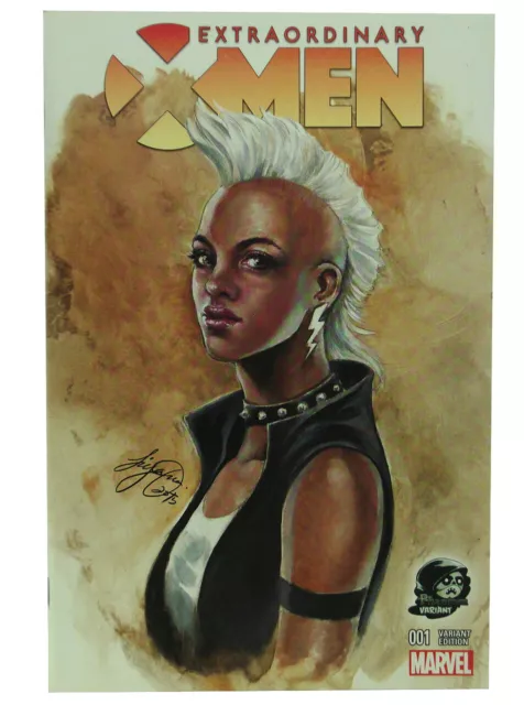 Extraordinary X-Men #1 Phantom Variant Siya Oum Cover Marvel Comics 2016