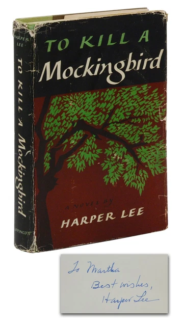 To Kill a Mockingbird ~ SIGNED by HARPER LEE ~ 9th Printing First Edition 1960