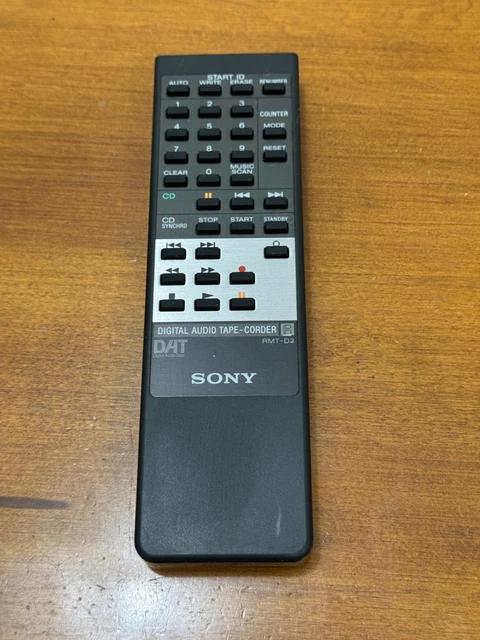 SONY RM-D757 REMOTE Control For Sony DAT Recorder Tested Working