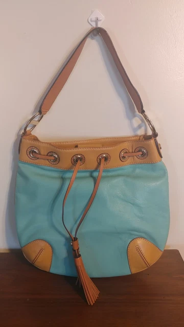 MICHAEL KORS GRIFFIN Leather Hobo Shoulder Bag MK Tote handbag