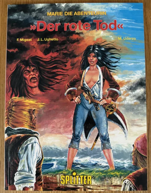 Piraten "Marie die Abenteurin" - Der rote Tod,  Splitter Verlag 1988 SC-Comic