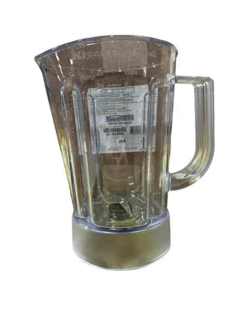 WPW10514649 - Whirlpool Plastic Blender Jar