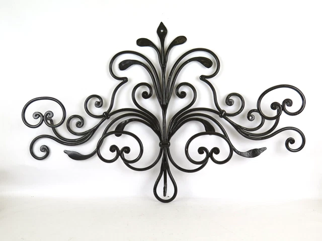 Coat Hangers Wall Wrought Iron Forged Hand Vintage Style Genovese Ch