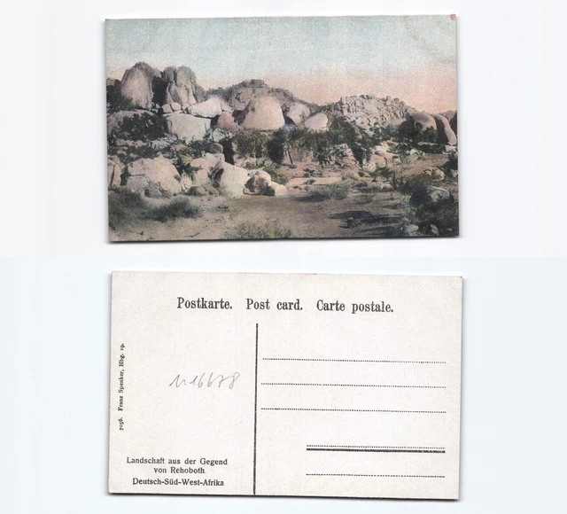 (n16678)   Ansichtskarte Rehobot Deutschsüdwestafrika, ungebraucht, Verlag
