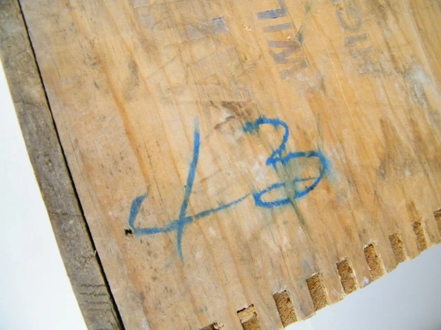 Atlas Powder Co Wilmington, De Wood Crate High Explosives, 17 3/4" X 11" X 8" 7