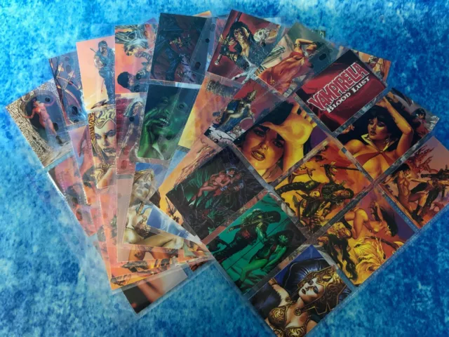 Vampirella Blood Lust Fantasy Art Trading card complete base set Comic Images