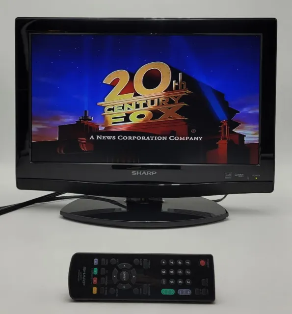 Sharp LC-19SB27UT 19" HDTV LCD TV W/Remote Tested