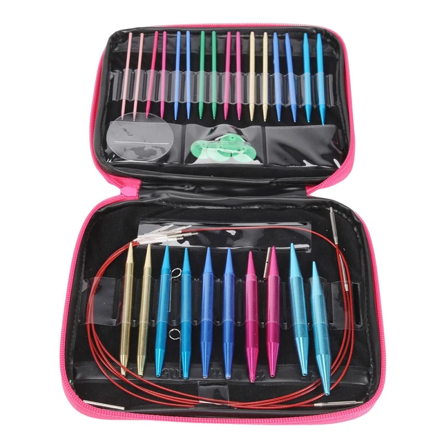 Pssopp Ensemble D'aiguilles à Tricoter Circulaires