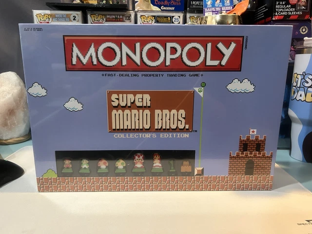 NEW SUPER MARIO Bros Monopoly Board Game Collectors Edition Hasbro ...