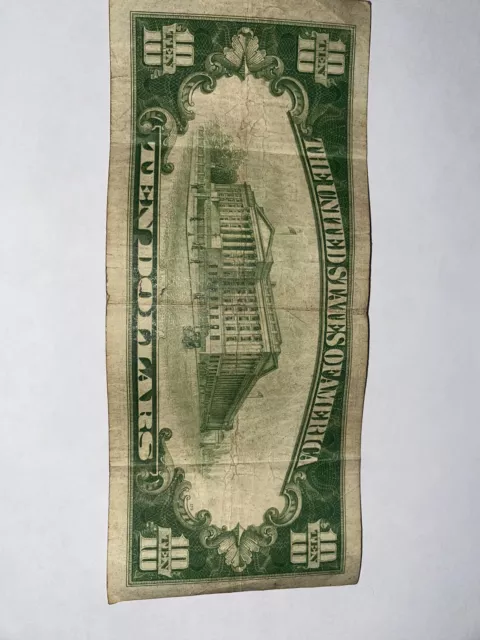 Billete de 10 dólares 1934