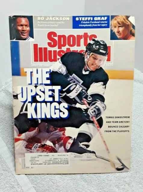 Sports Illustrated April 23 1990 Tomas Sandstrom Los Angeles Kings magazine