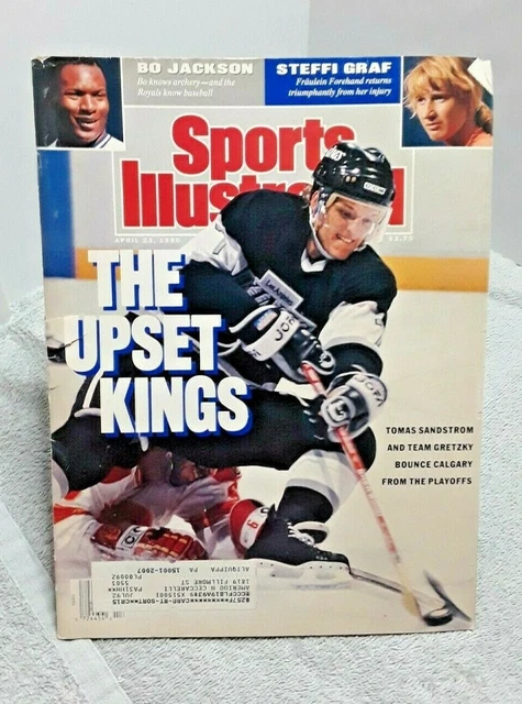 Sports Illustrated April 23 1990 Tomas Sandstrom Los Angeles Kings magazine