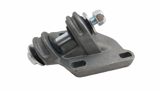 Lagerbock mit Bolzen für Lenkhebel Fiat 500 126 600 770 850 steering idler