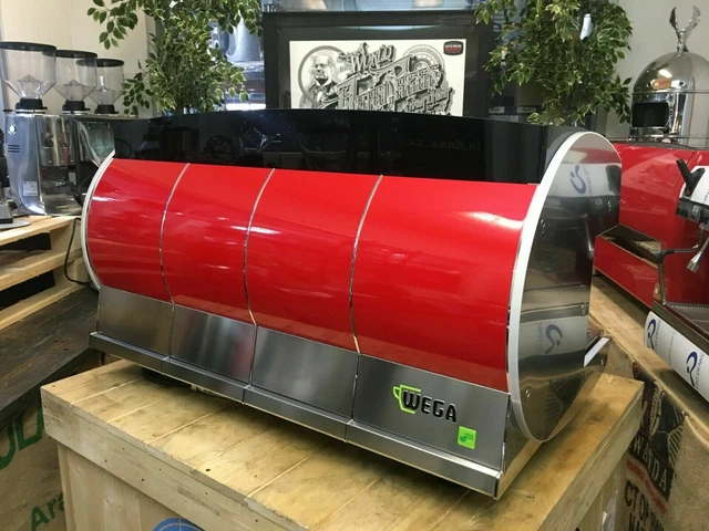 Wega Concept 3 Gruppo Red Espresso Macchina Caffè Commerciale Barista Cup 6