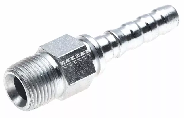 8GS-8MP GlobalSpiral Coupling Male Pipe (NPTF - 30° Cone Seat)