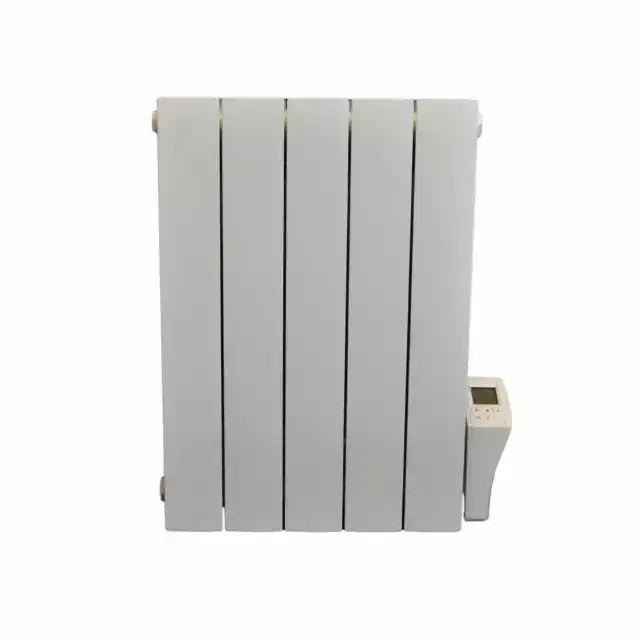 radiateur électrique à inertie sèche connecté 600w blanc - malbork