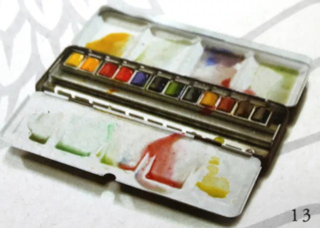 Winsor&Newton Diverses Aquarellkästen + Watercolour Aquarelle Sets