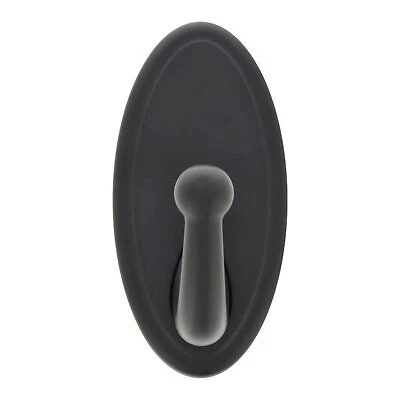 Gancho decorativo, bronce, ovalado, dura 15 libras. -515822