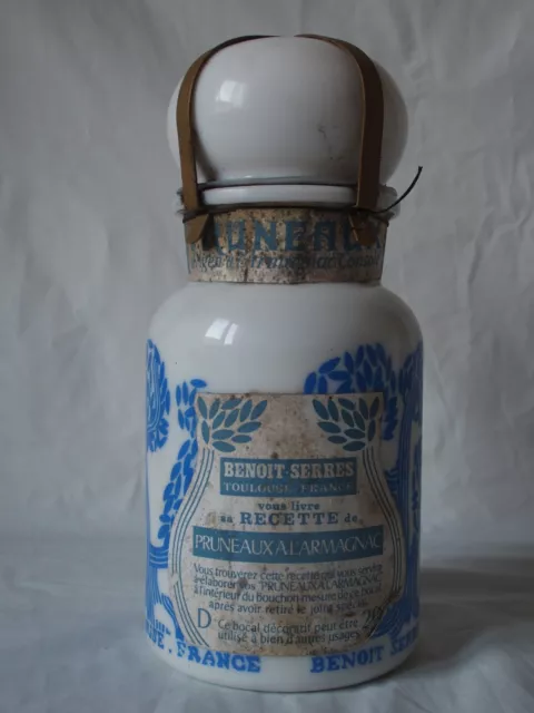 Pruneaux A L Armagnac /Ancienne Bouteille Pleine