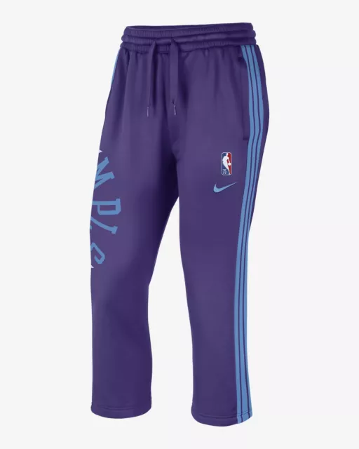 Pantalones de lana Nike Wmns NBA Los Angeles Lakers en la cancha para mujer campo púrpura